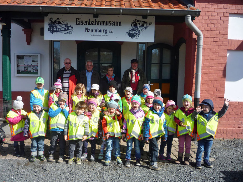 Besuch des Eisenbahnmuseums in Naumburg